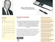 Tablet Screenshot of kpkrause.de